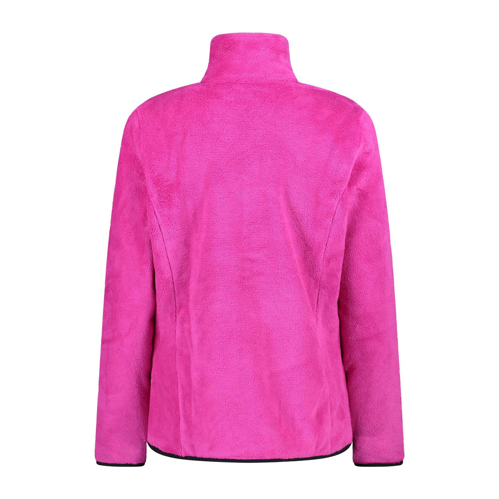 Rückansicht der Damenjacke aus HighLoft-Fleece
