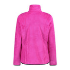 Rückansicht der Damenjacke aus HighLoft-Fleece