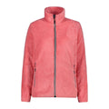 Damen HighLoft Fleecejacke in pesca mit hochflorigem Material