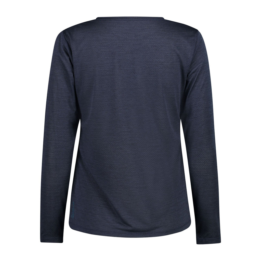 Rückansicht Damen Langarm-Shirt Regular Fit