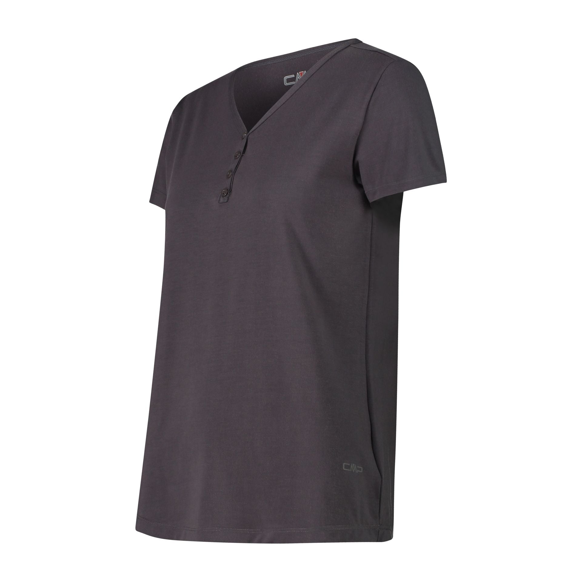 Seitenansicht Jersey-Stretch T-Shirt für Damen