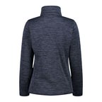 Rückansicht Damen KnitTech Outdoor-Fleecejacke Regular Fit B.Blue