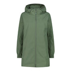 CMP Damenparka salvia – wetterfester Mantel mit fester Kapuze