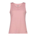 Vorderansicht des Damen CMP Tanktops mit Mesh-Einsatz in rose