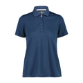 CMP Damen Polohemd Poloshirt Shirt 3T59676 blue-stone