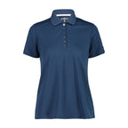 CMP Damen Polohemd Poloshirt Shirt 3T59676 blue-stone