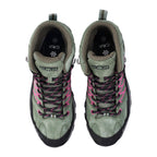 Obenansicht der RIGEL-Wanderschuhe mit Ortholite-Innensohle