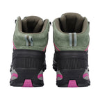 Rückansicht mit Fersenstütze und Zuglasche