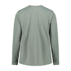 Rückansicht Damen Athleisure Longsleeve Regular Fit Mineral