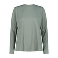 Vorderansicht Damen Athleisure Longsleeve T-Shirt Mineral
