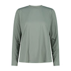 Vorderansicht Damen Athleisure Longsleeve T-Shirt Mineral