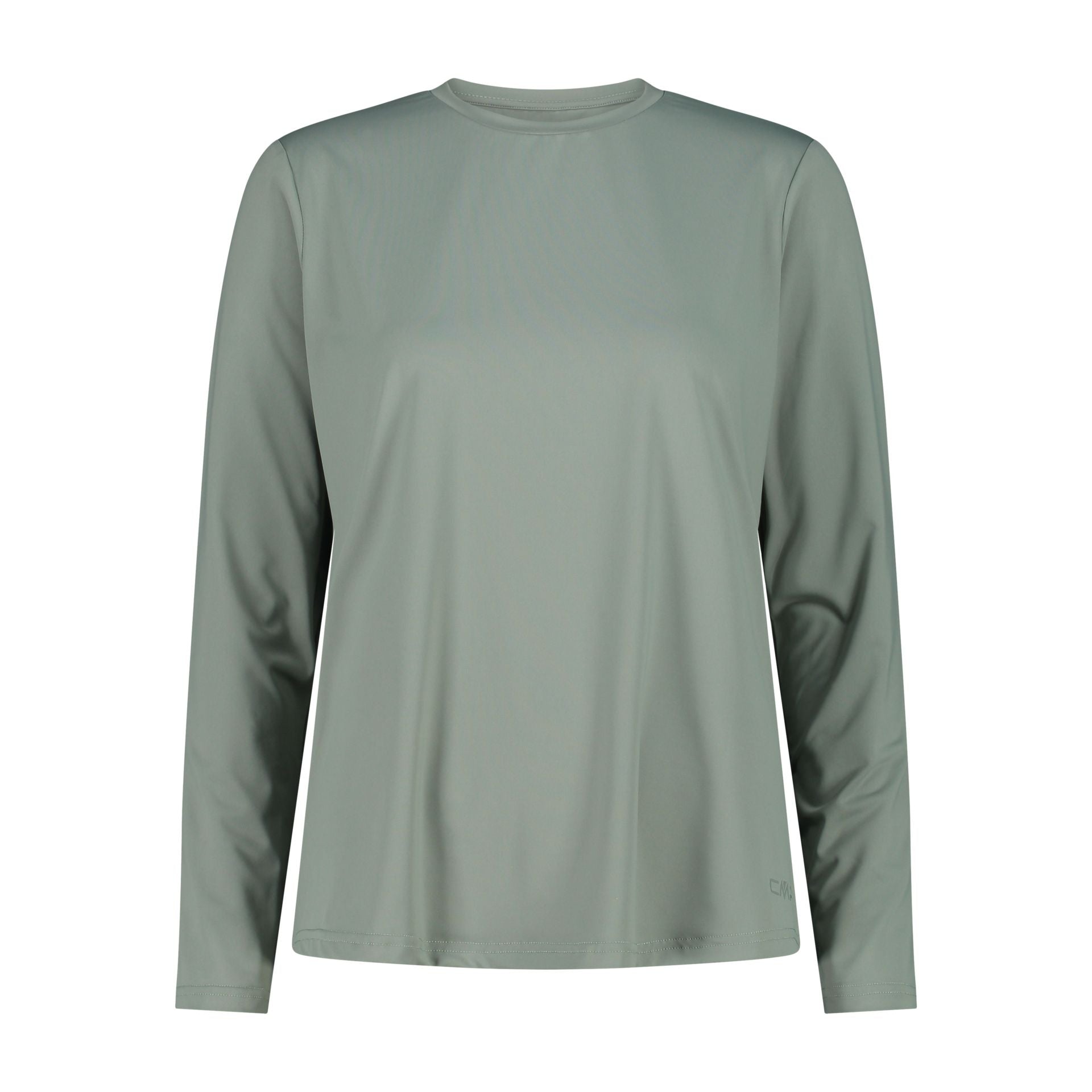 Vorderansicht Damen Athleisure Longsleeve T-Shirt Mineral
