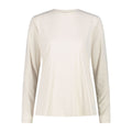 Vorderansicht Damen Athleisure Longsleeve T-Shirt Vaniglia
