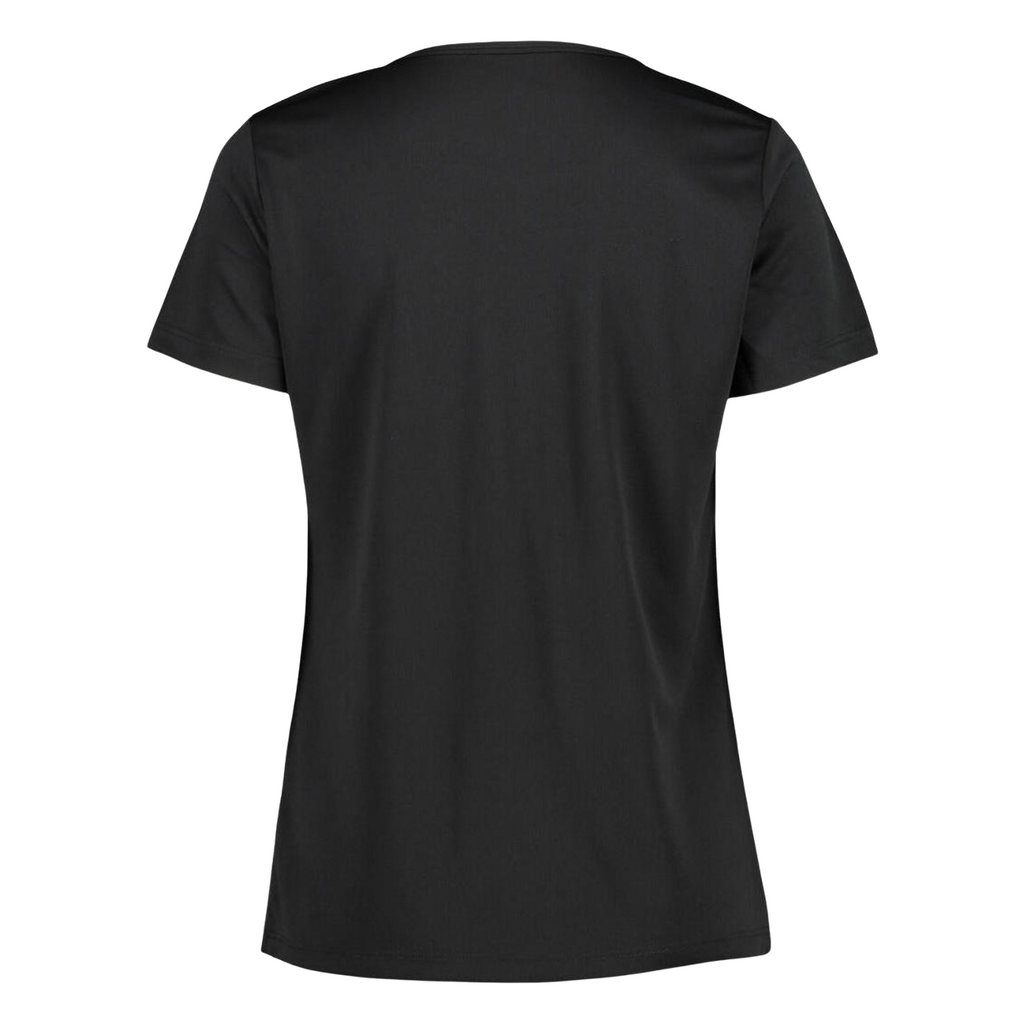 CMP T-Shirt für Damen in schwarz – Rückansicht