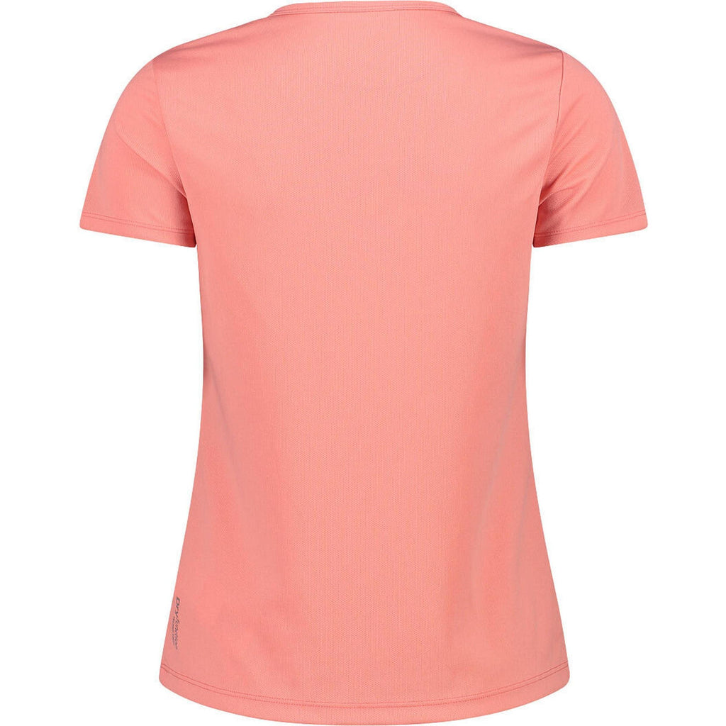 CMP Sportshirt Damen – Rückansicht mit geradem Schnitt und UV-Schutz
