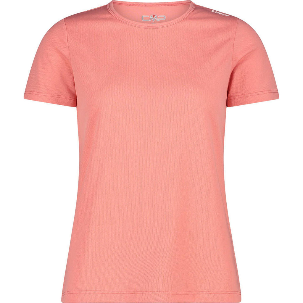 CMP Damen T-Shirt orchidea – Vorderansicht mit Rundhalsausschnitt & sportlichem Schnitt