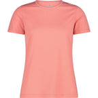 CMP Damen T-Shirt orchidea – Vorderansicht mit Rundhalsausschnitt & sportlichem Schnitt