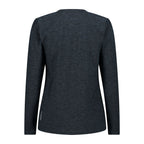 Rückansicht Damen Longsleeve Shirt Regular Fit aus Stretch-Jersey