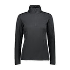 Vorderansicht Damen Softech Fleece Longsleeve mit Zip-Kragen