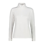 Vorderansicht Softech® Damen Sweat Half Zip in Weiß
