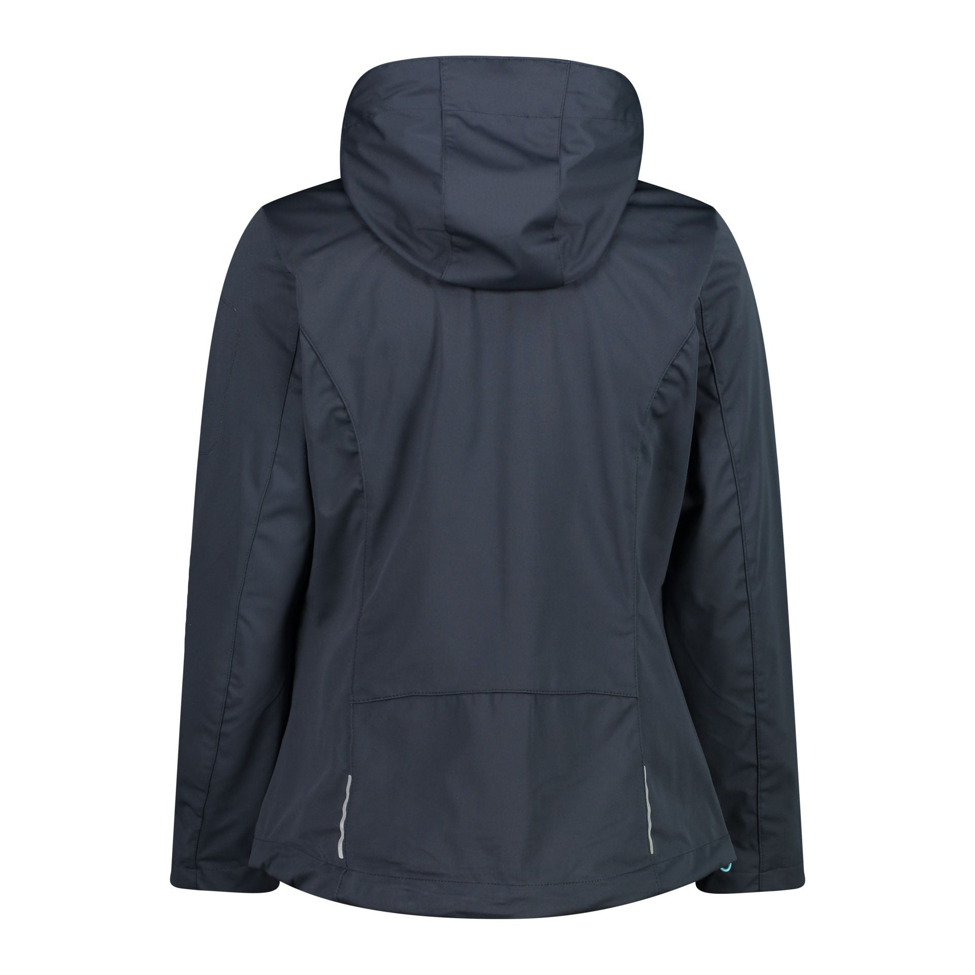 CMP Damen Softshelljacke Zip Hoodie Jacke 39A5016 titanio