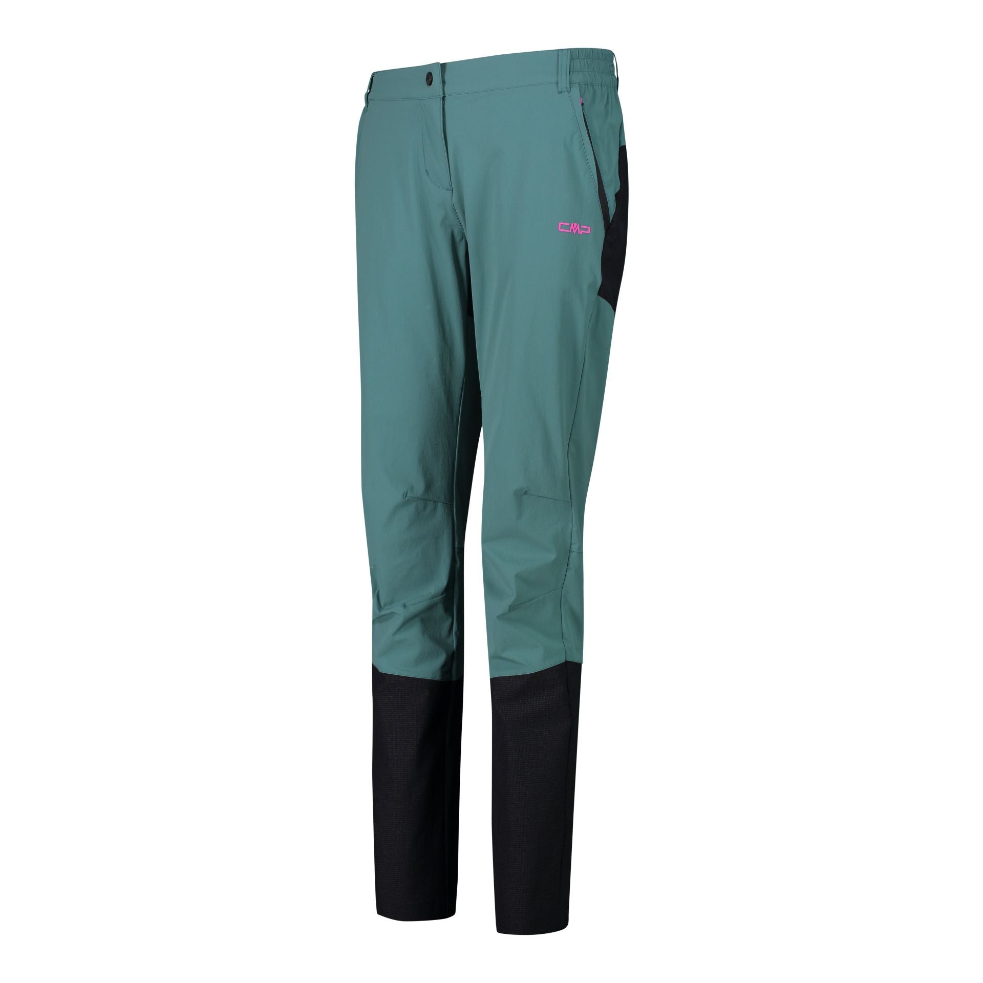 Seitenansicht elastische Damen Trekkinghose Regular Fit Outdoor
