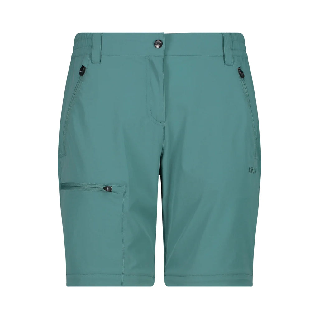 Zip-off-Bermuda für Damen aus 4-Wege-Stretch mit praktischen Taschen und DryFunction-Technologie