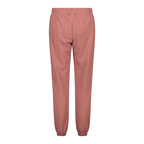 Rückansicht der elastischen Damenhose mit Bündchen