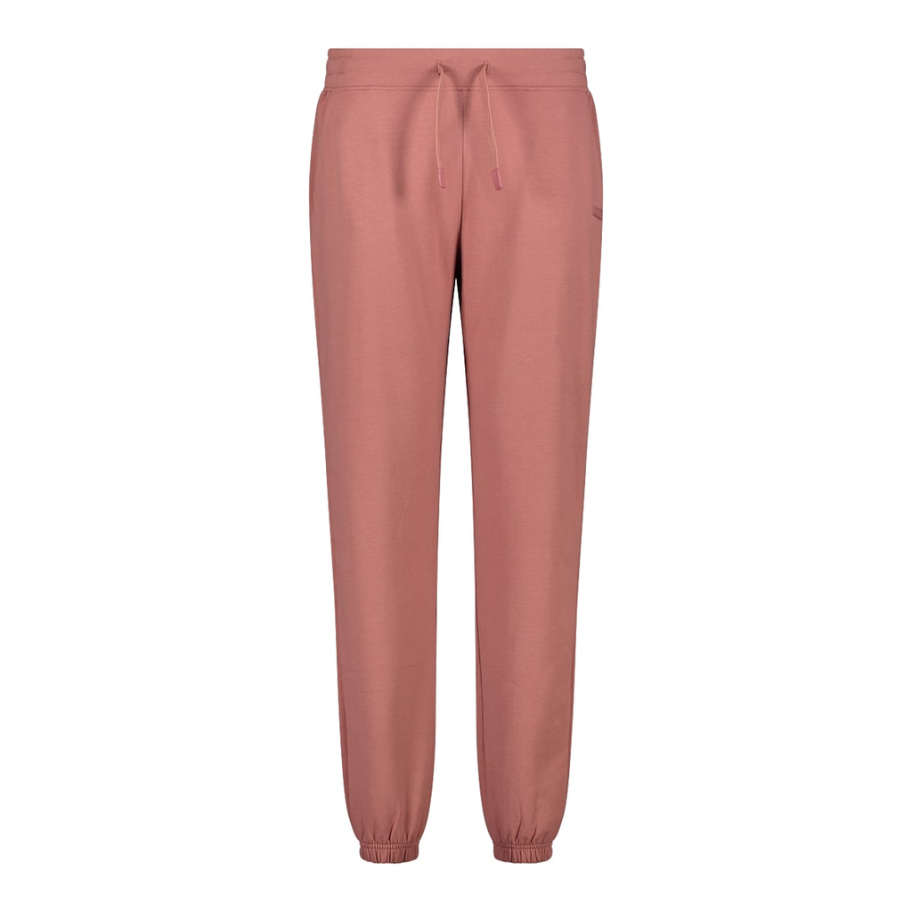 Damen Stretchhose in quarzo mit elastischem Bund und Kordelzug