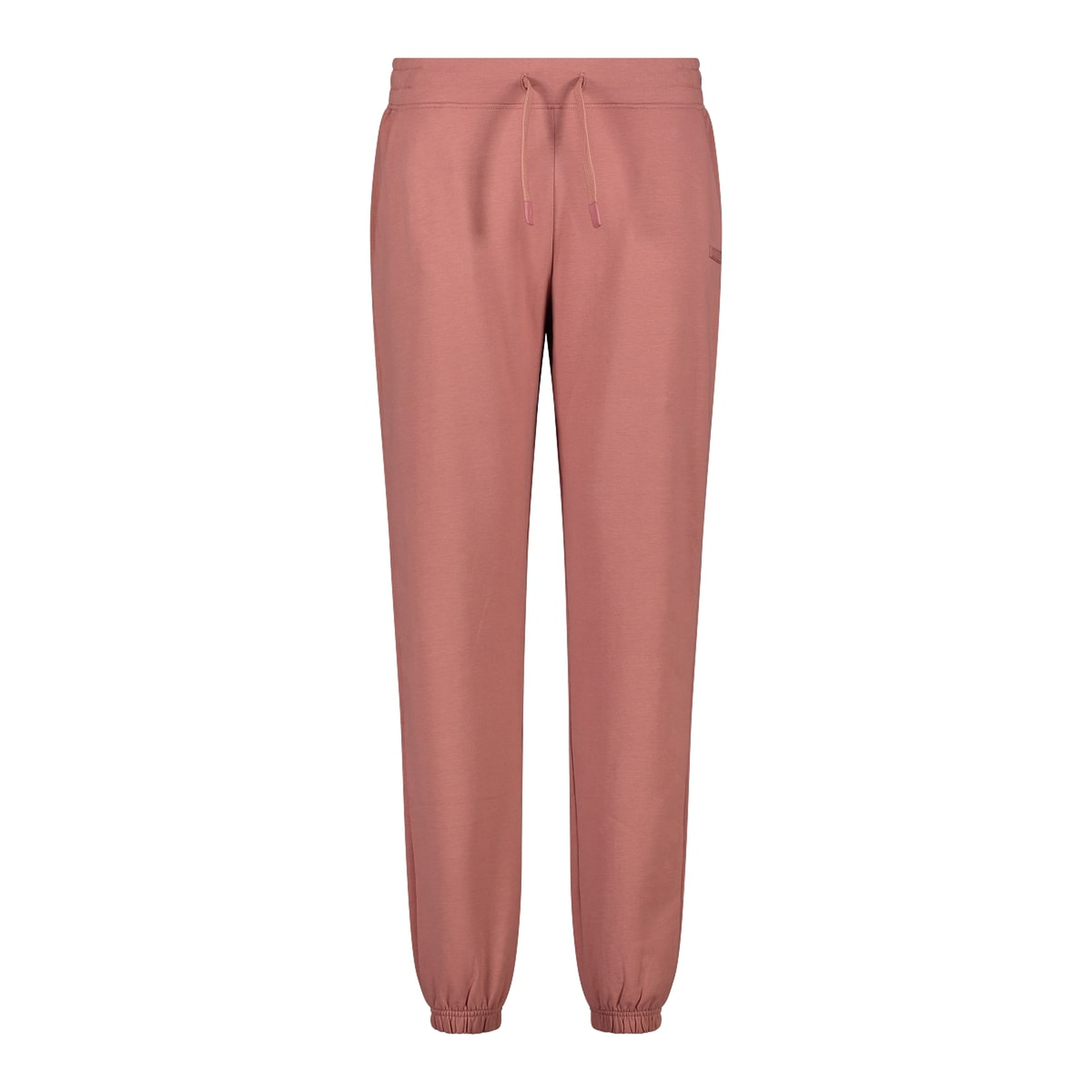 Damen Stretchhose in quarzo mit elastischem Bund und Kordelzug