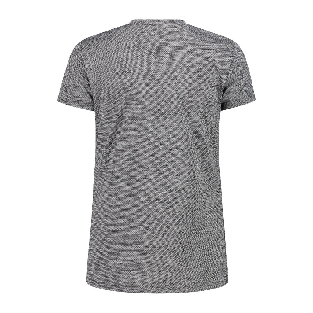 Rückansicht des sportlichen T-Shirts mit normaler Passform