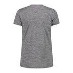 Rückansicht des sportlichen T-Shirts mit normaler Passform