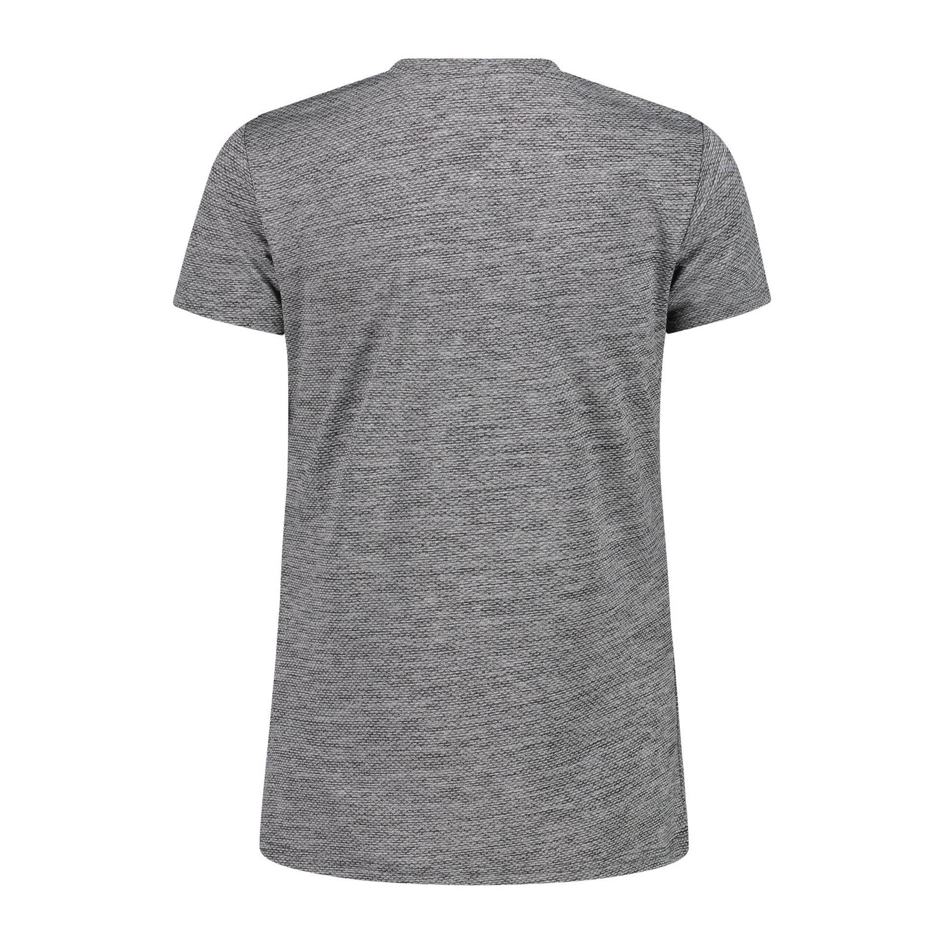 Rückansicht des sportlichen T-Shirts mit normaler Passform