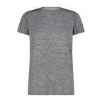 Vorderansicht des Damen Funktionsshirts mit Rundhalsausschnitt