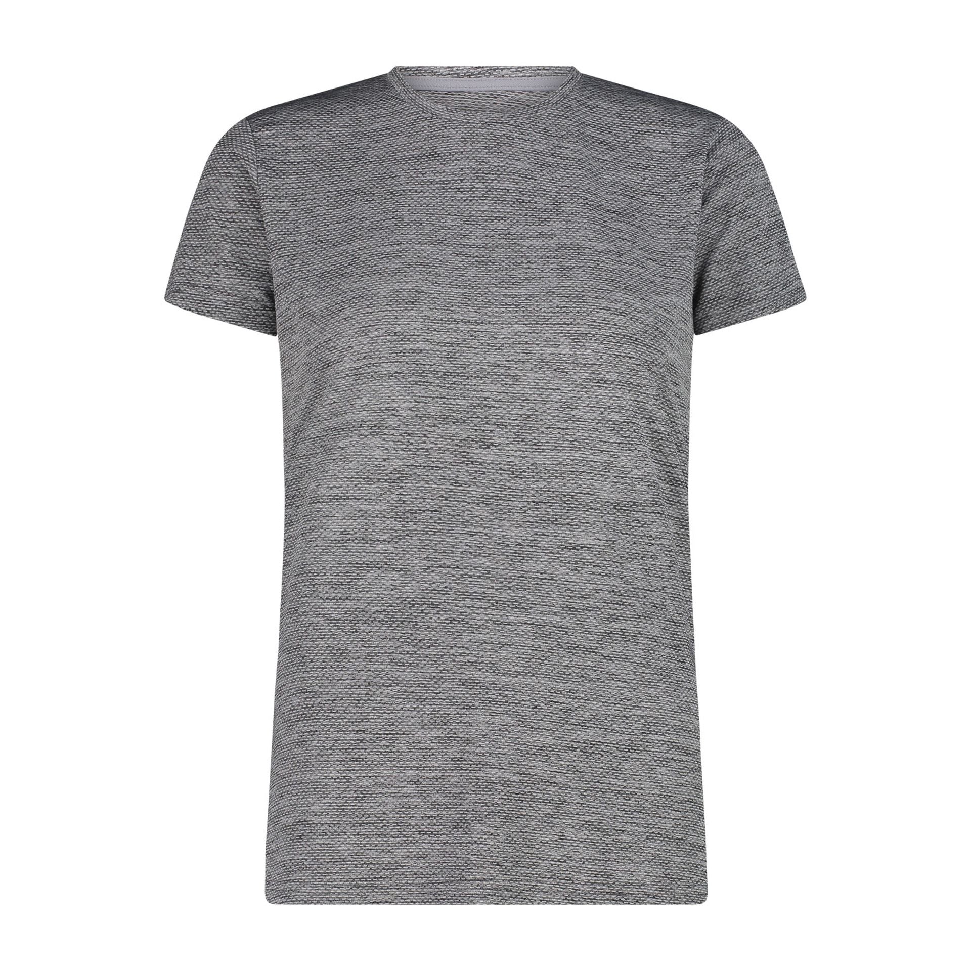 Vorderansicht des Damen Funktionsshirts mit Rundhalsausschnitt