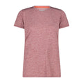 CMP Damen T-Shirt granata – Vorderansicht mit Rundhals
