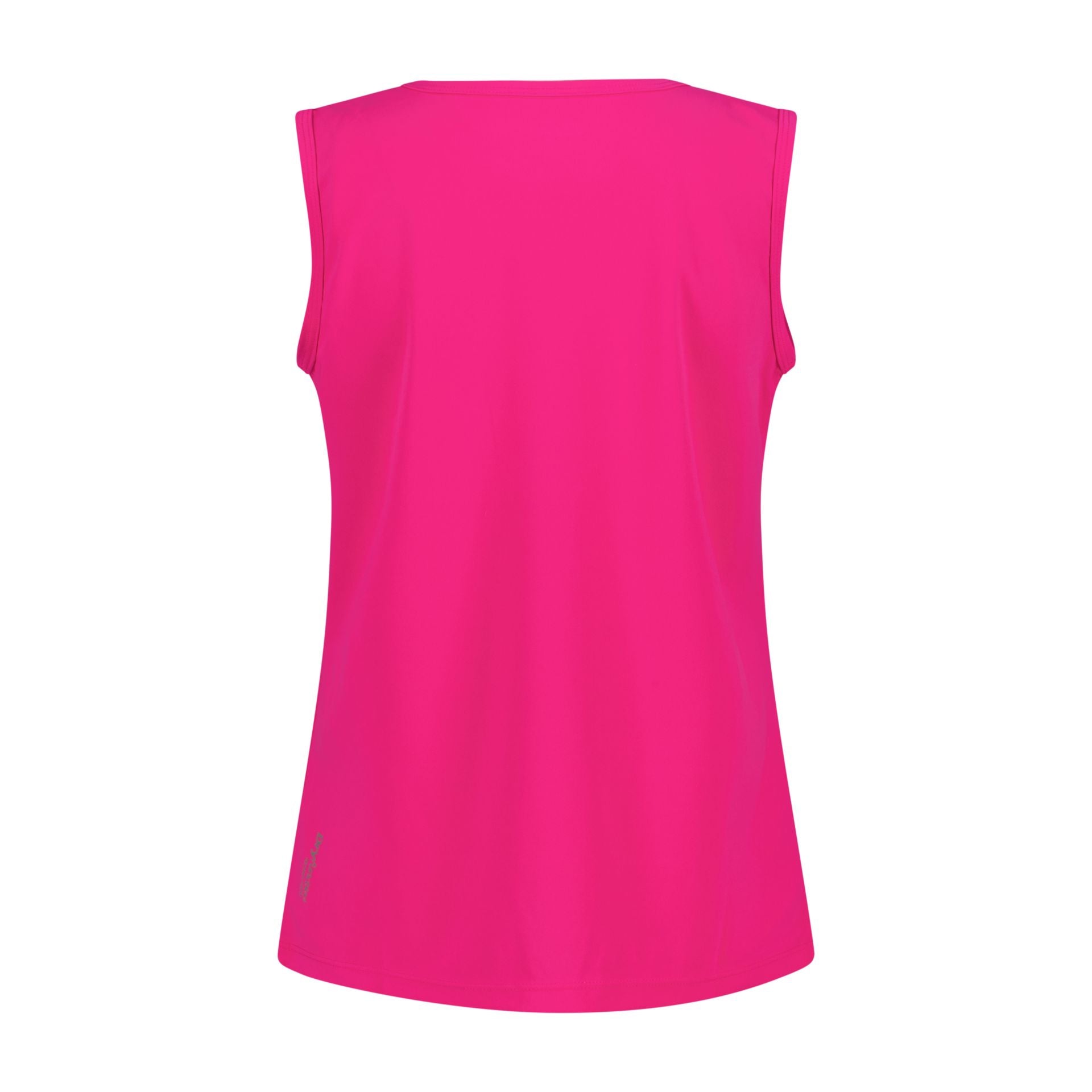 Seitenansicht Damen Tanktop aus Polyester mit Print