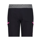 Vorderansicht Damen Trekking-Bermuda in Antracite-Festival