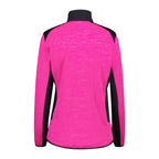 Rückansicht Damen Unlimitech GridTech Fleecejacke Outdoor
