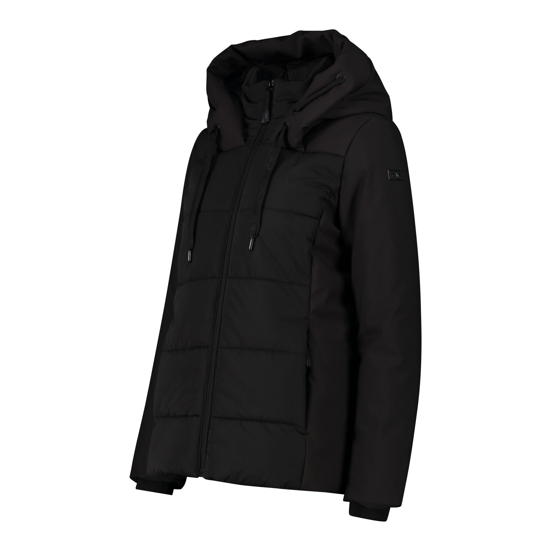 Seitenansicht Damenjacke Nero mit Reißverschluss & Taschen
