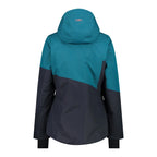 CMP Damen Winterjacke Fix Hood – Rückansicht mit fester Kapuze und Rückenfütterung