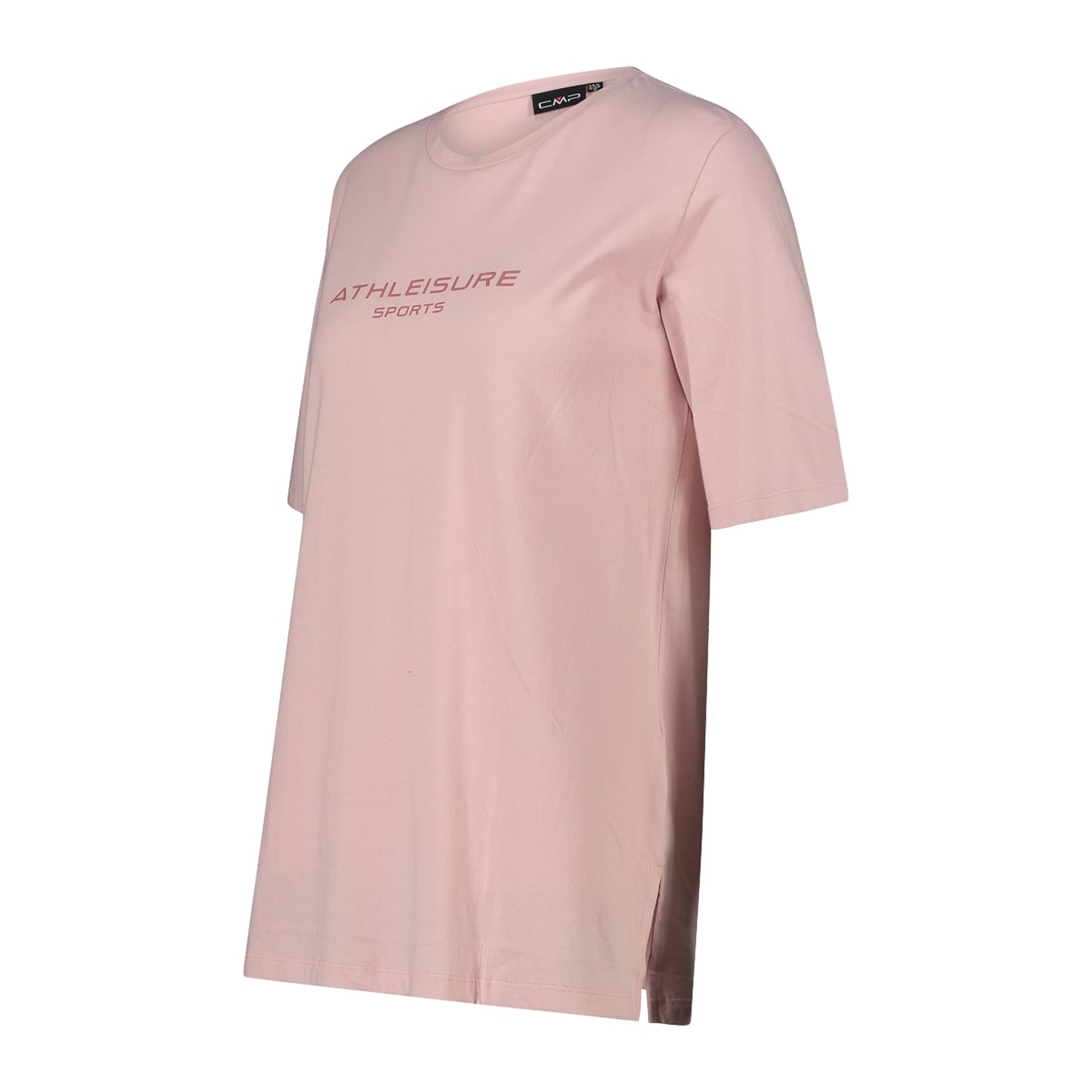 Seitenansicht des locker geschnittenen CMP Damen-Shirts