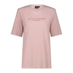 Damen T-Shirt in dusty rose mit Schriftzug auf der Vorderseite