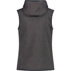 CMP Damen Women Hybrid Vest Hoodie 33H5386 antracite Kapuzenweste