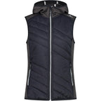 CMP Damen Women Hybrid Vest Hoodie 33H5386 antracite Kapuzenweste