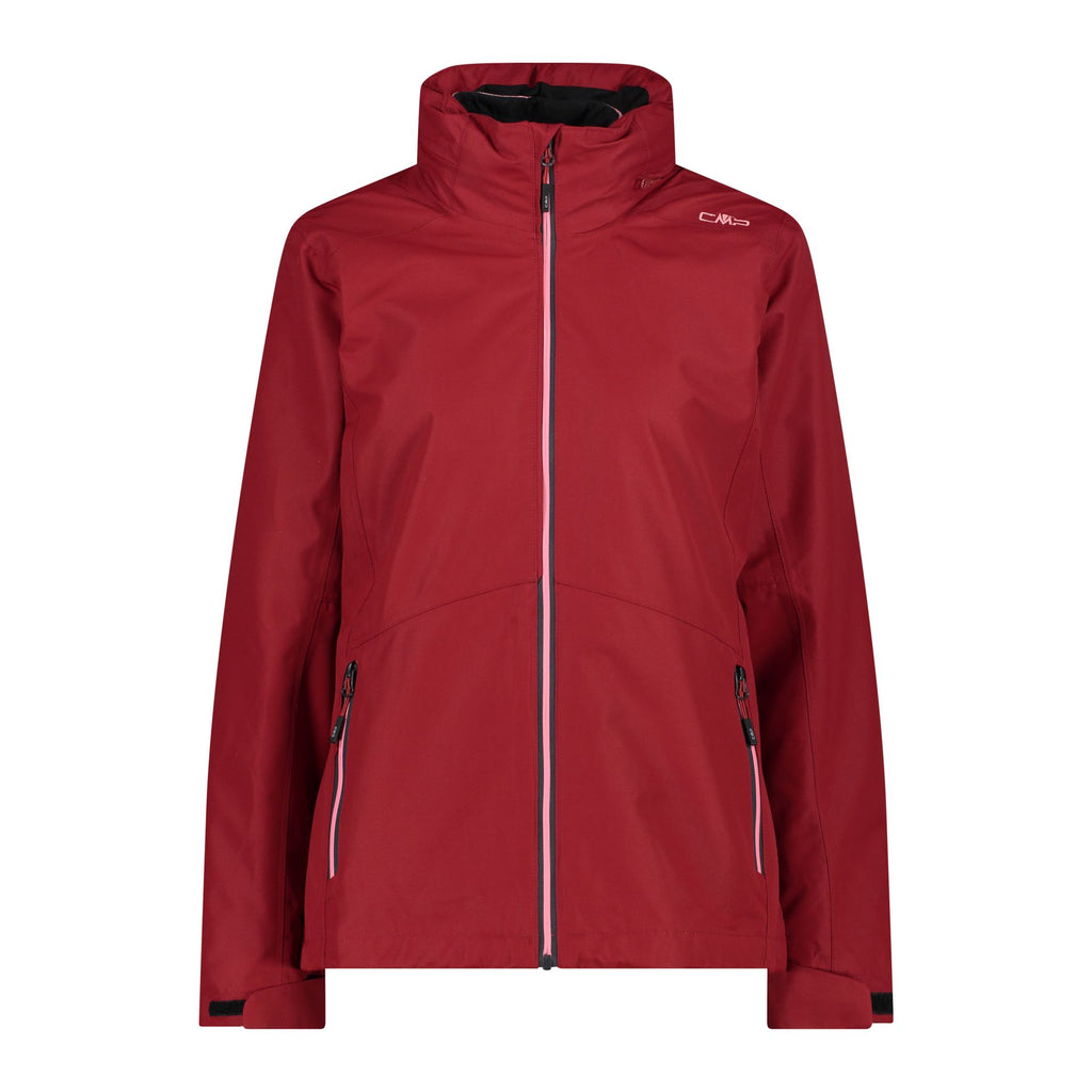 CMP Damen Zip Hood Jacket 3-in-1 Jacke 32Z1436D redwine
