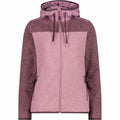 CMP Damenjacke Women Fleece Jacket Fix Hood 33H5406 fard