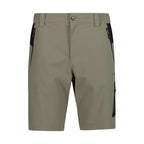 Vorderansicht Herren 4-Way-Stretch Bermuda Sage Regular Fit
