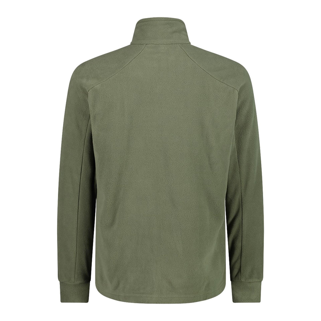 Fleecejacke CMP kaki – Rückansicht mit Kragen