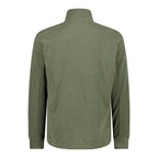 Fleecejacke CMP kaki – Rückansicht mit Kragen